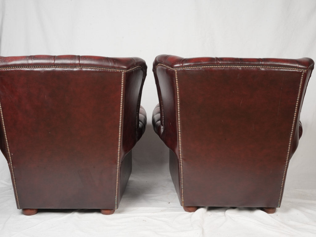 Authentic English Chesterfield Suite