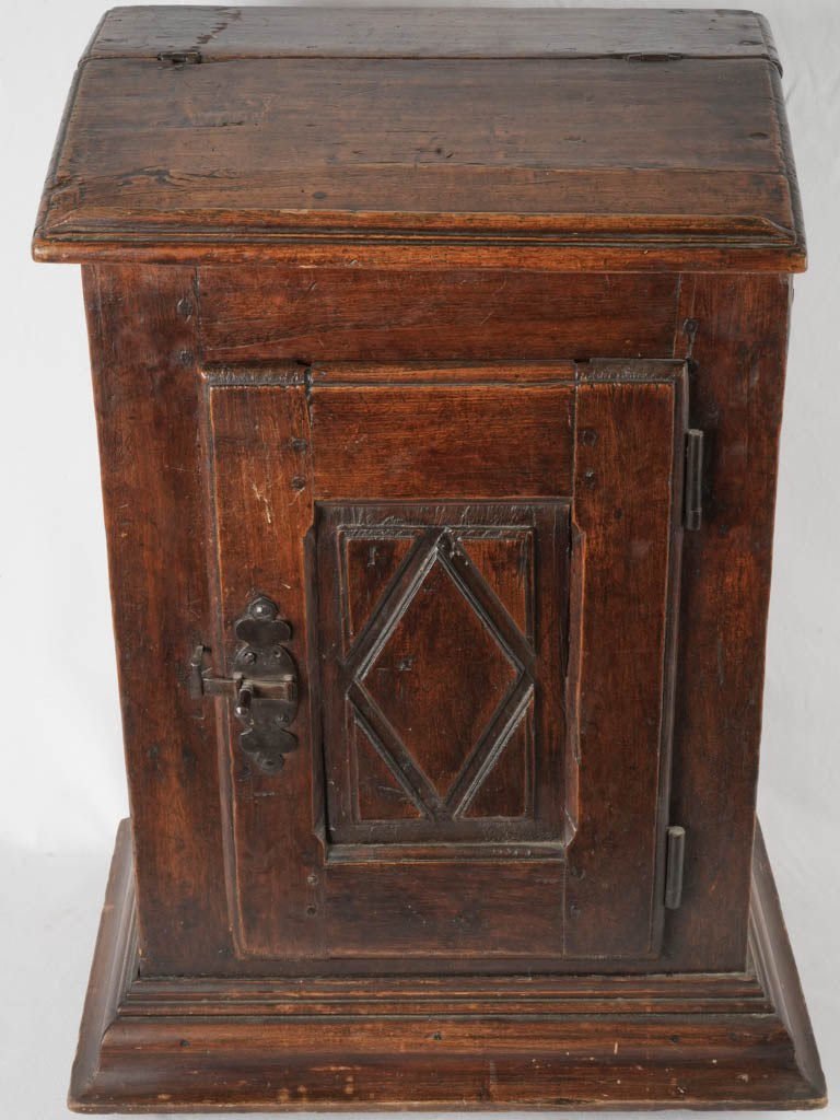 Ornate eighteenth-century walnut confiturier