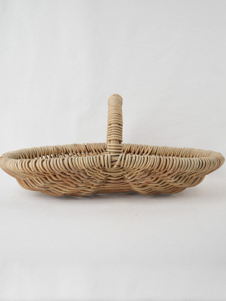 Traditional handwoven Provencal bread holder 