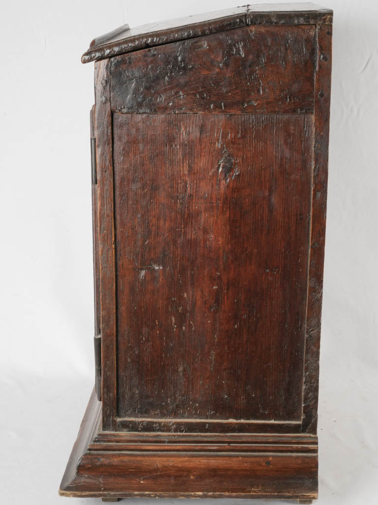 Aged walnut jam cupboard French origin