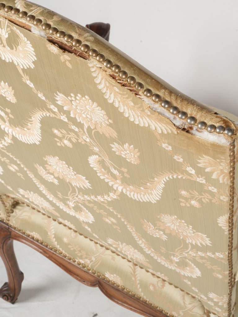 Subtly shimmering motif upholstery