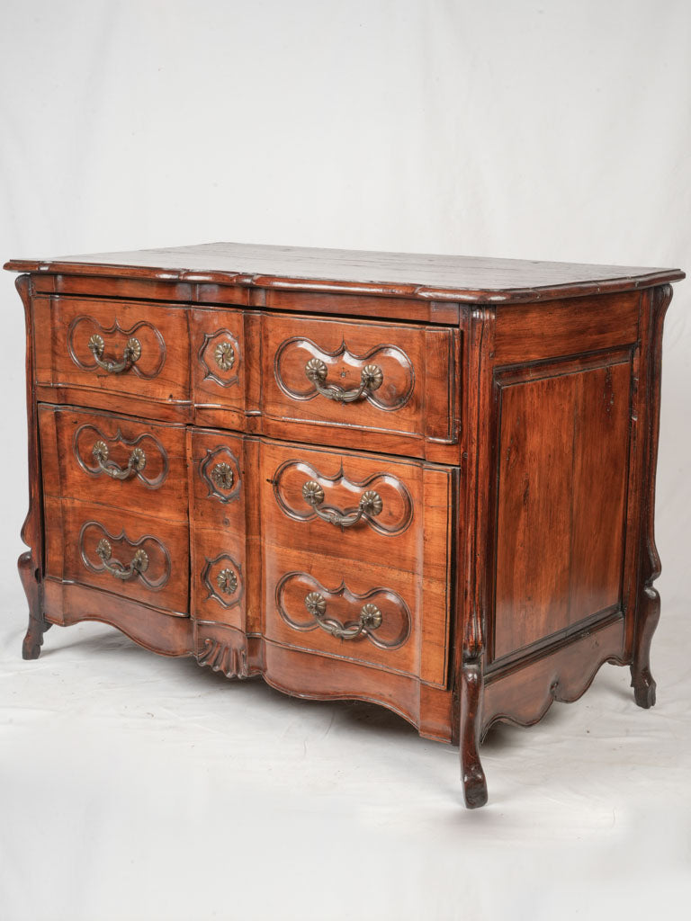 Antique French cherrywood commode  