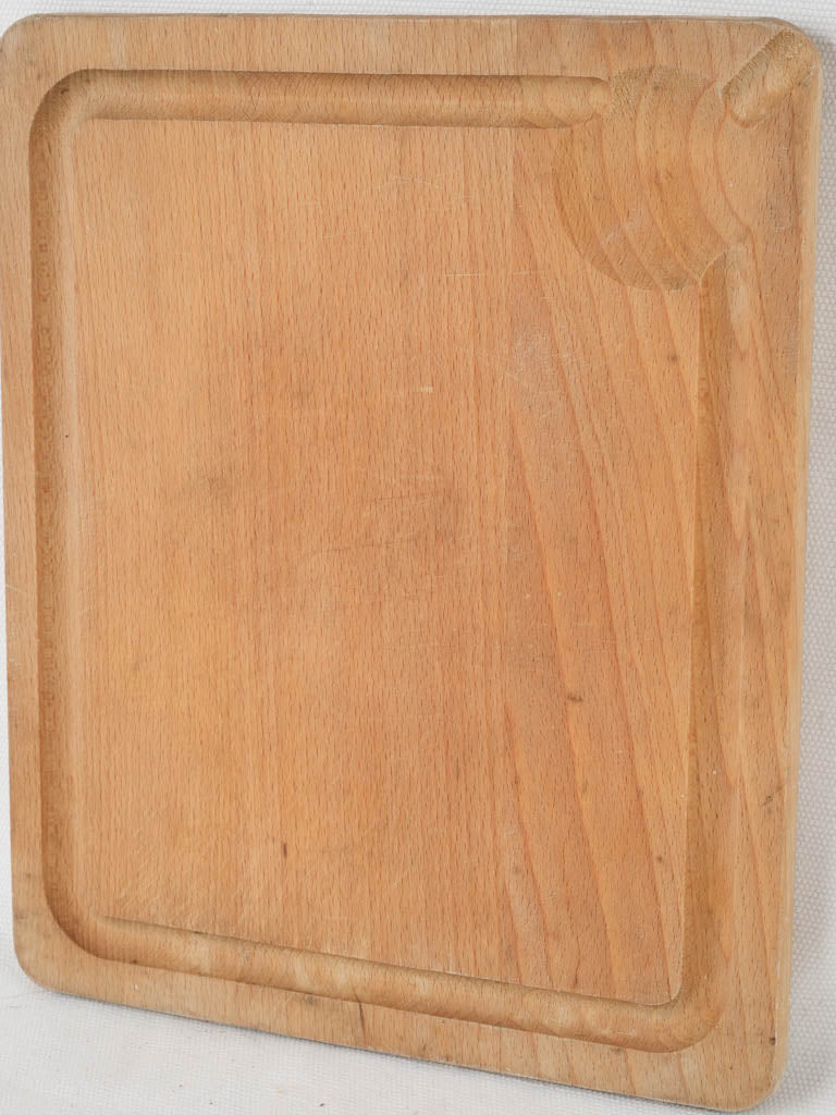 Rustic olivewood meat serving platter