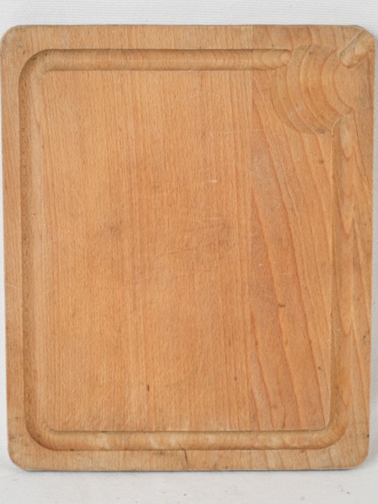 Vintage wooden kitchen cutting board