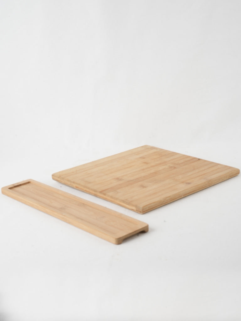 Expertly crafted wooden platter