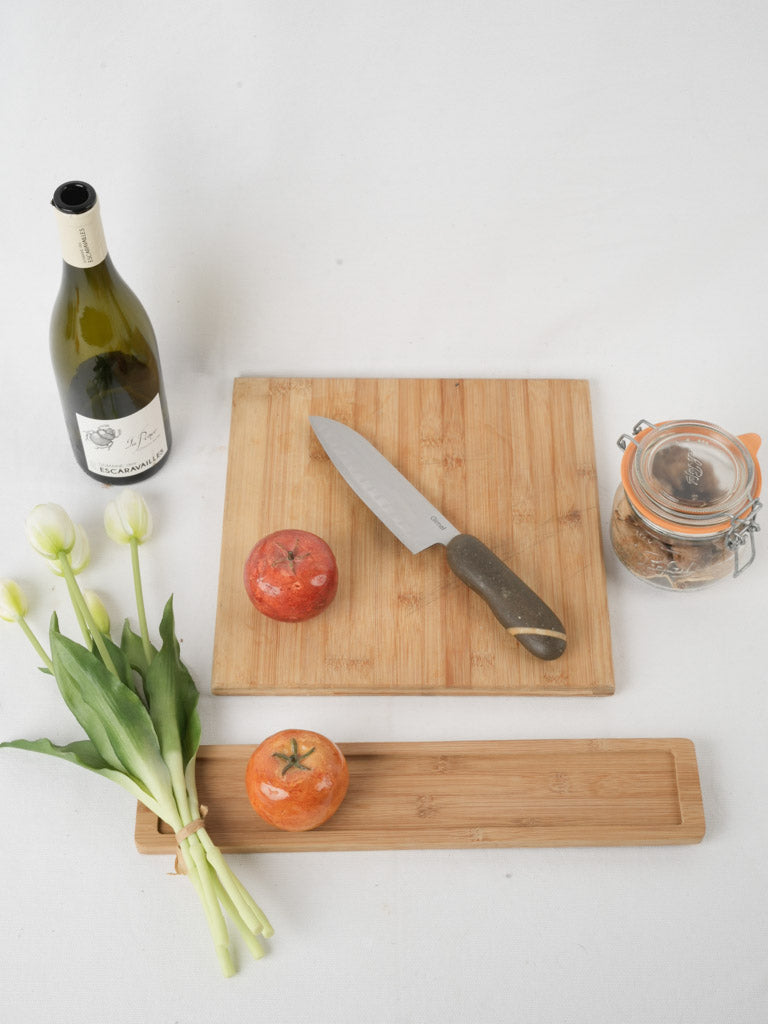 Antique cutting wooden board