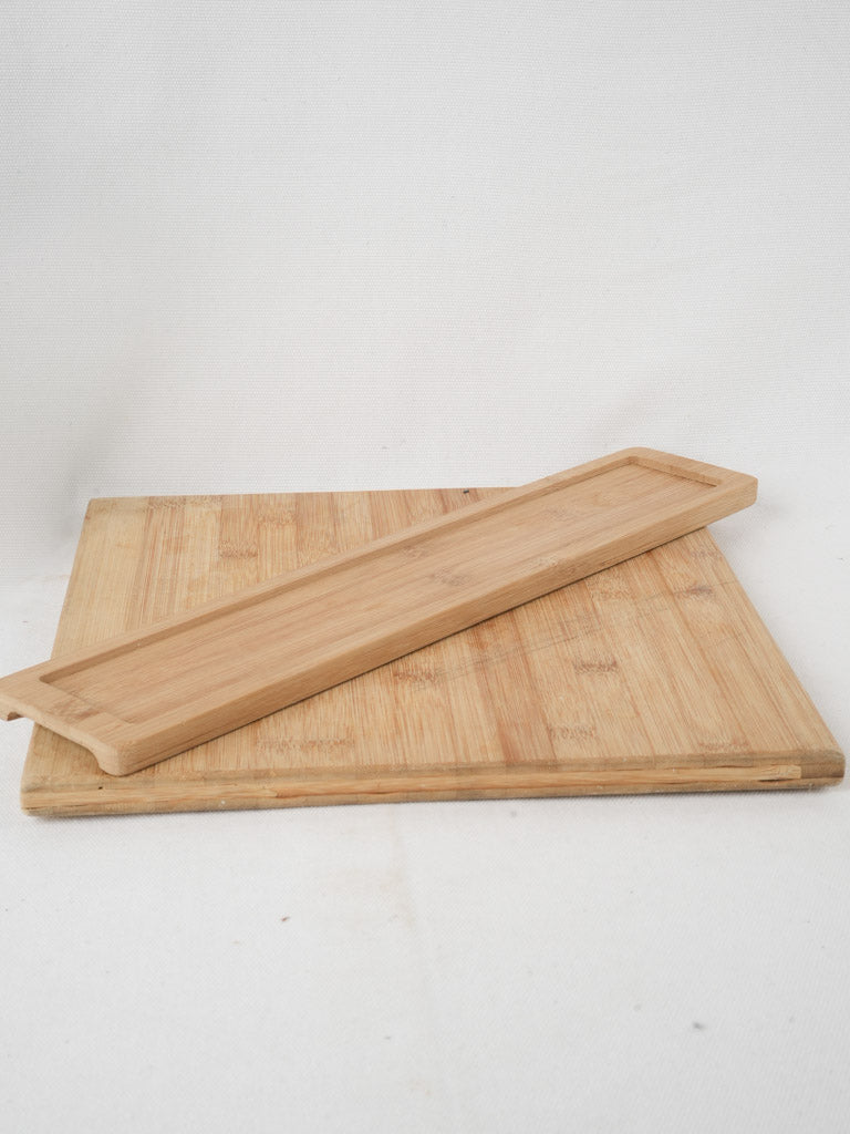 Rustic handmade cutting board