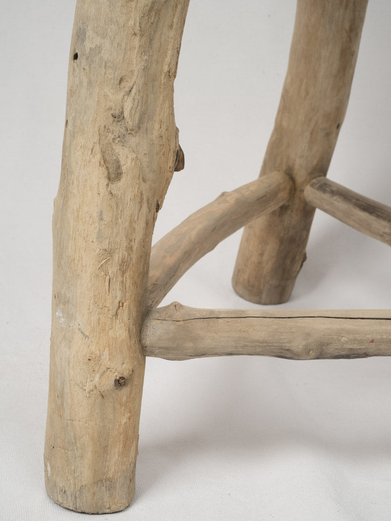 Natural driftwood accent table