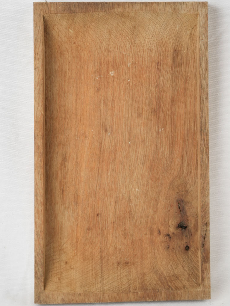 Rustic worn wooden dual-purpose tray