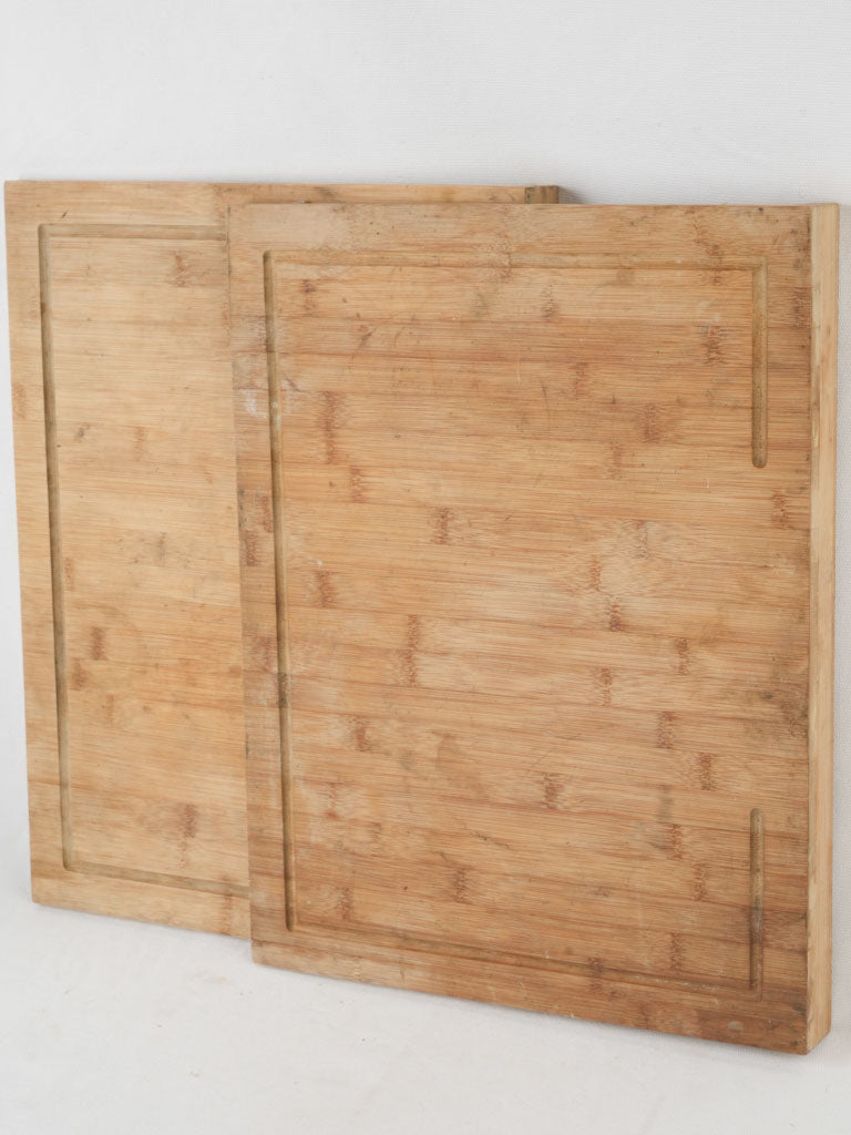 Antique handcrafted wood cutting boards