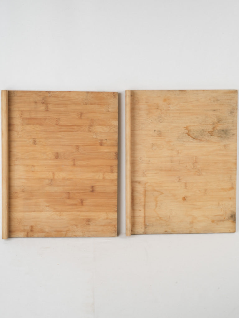 Original, vintage farmhouse cutting boards