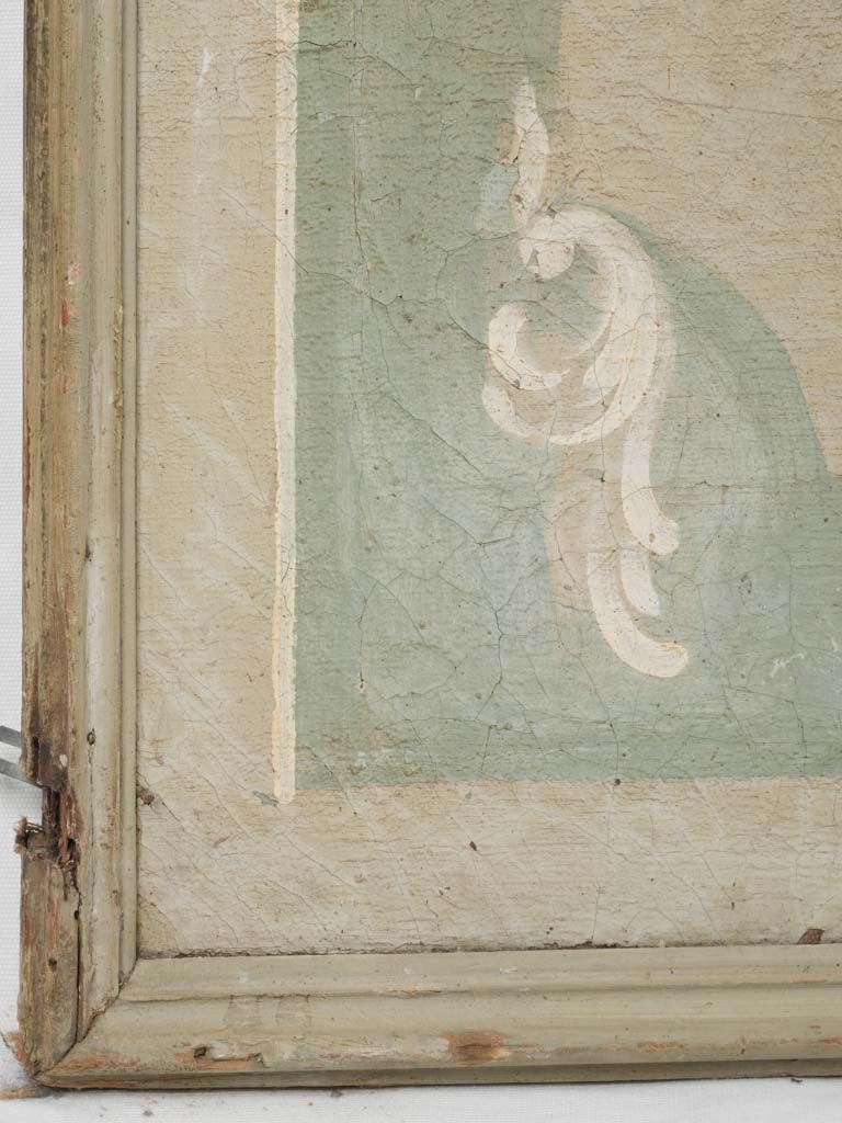 Original painted Italian statement door