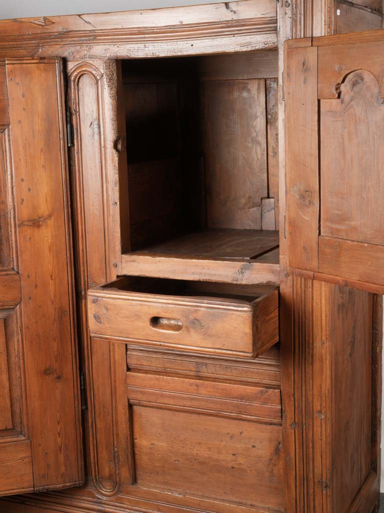 French handcrafted 18th-century candle cabinet  