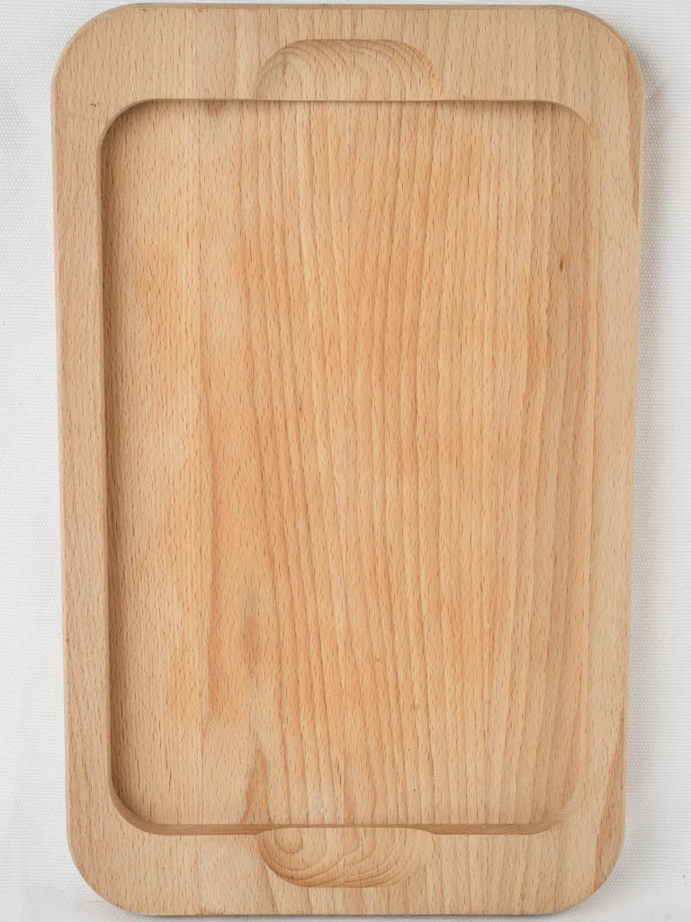 Aged wood culinary prep tray