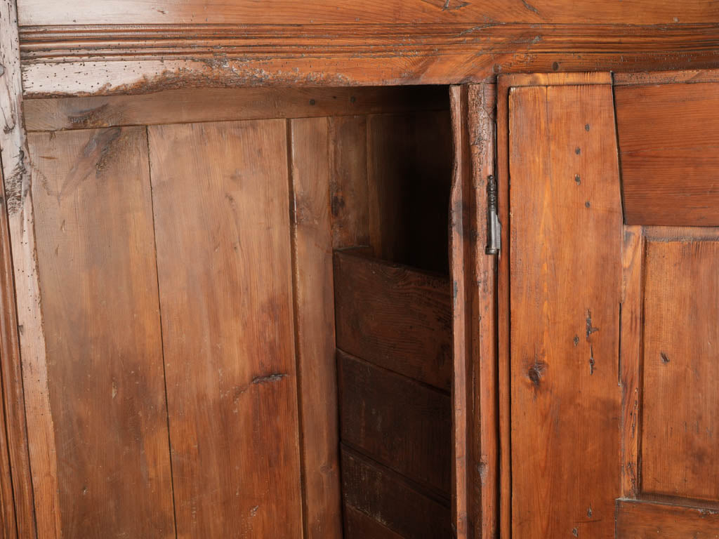 Warm patina French rural cabinet  