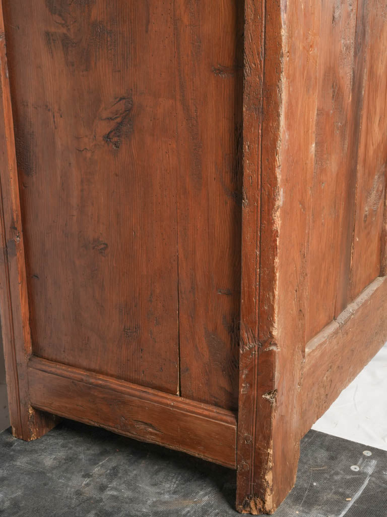 Charming rustic pine candle cupboard  