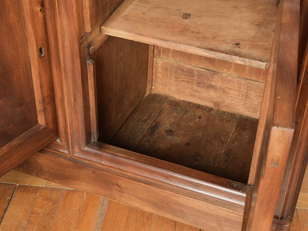 Warm patina antique walnut sideboard  