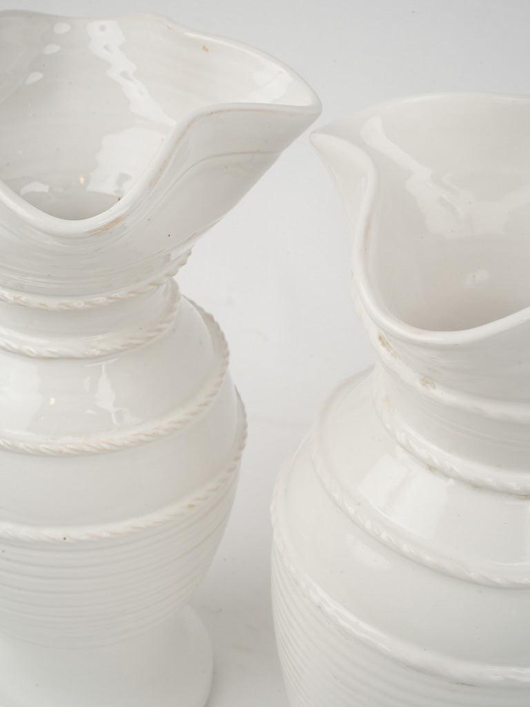 Classic Ceramic Émile Tessier Pitcher Set