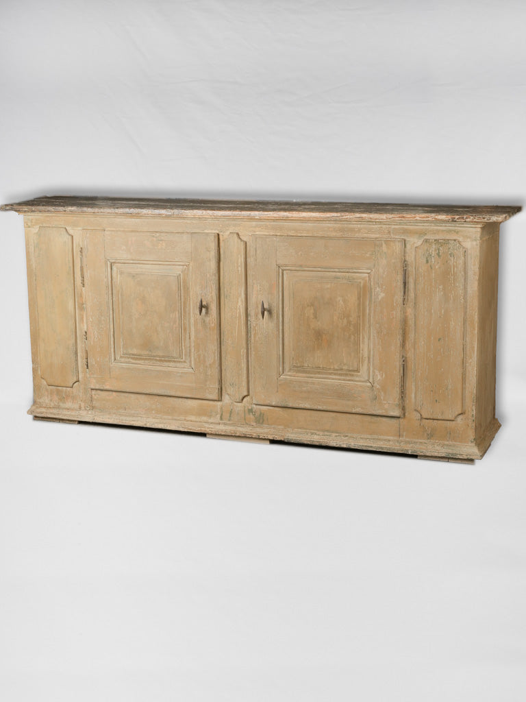 Antique French pine country buffet