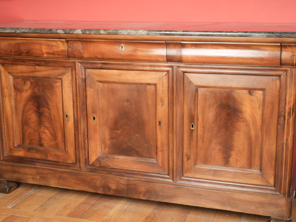 Understated elegant walnut sideboard  