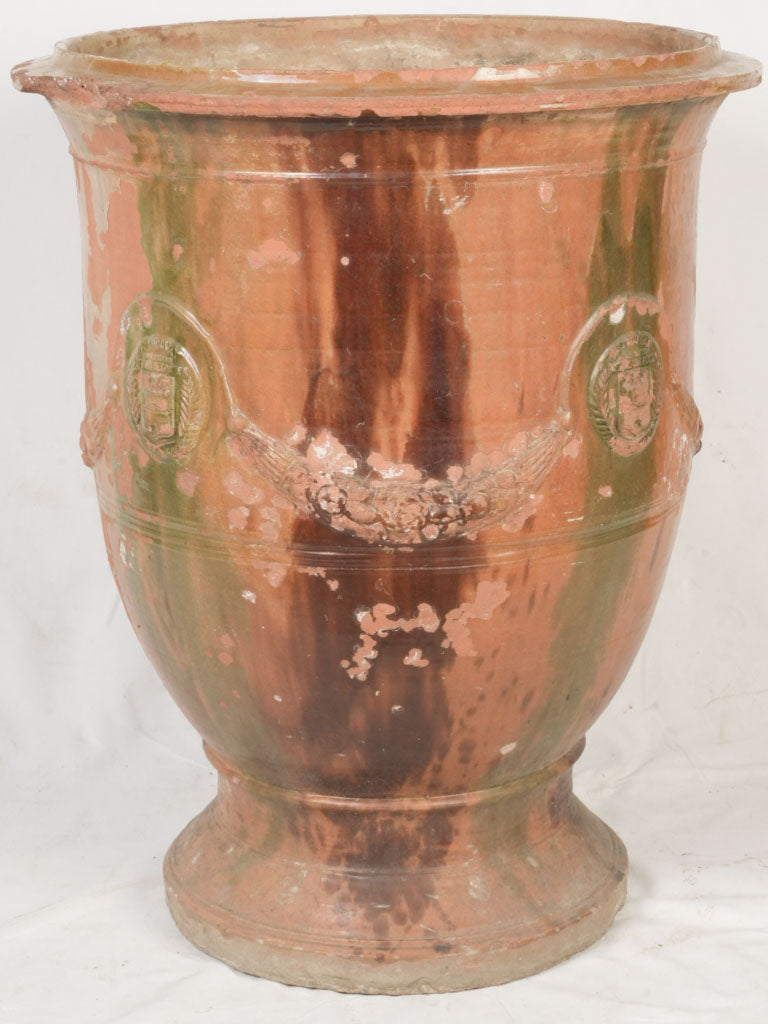 Majestic terracotta Anduze planter