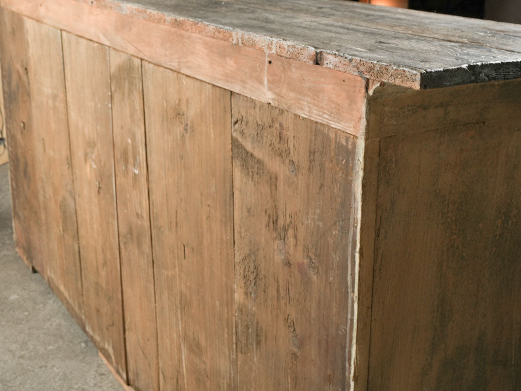 French mountain pine patina sideboard