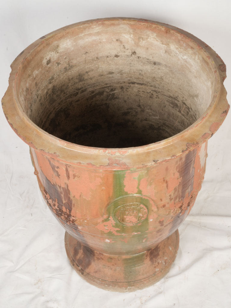 Mid-century Boisset terracotta urn