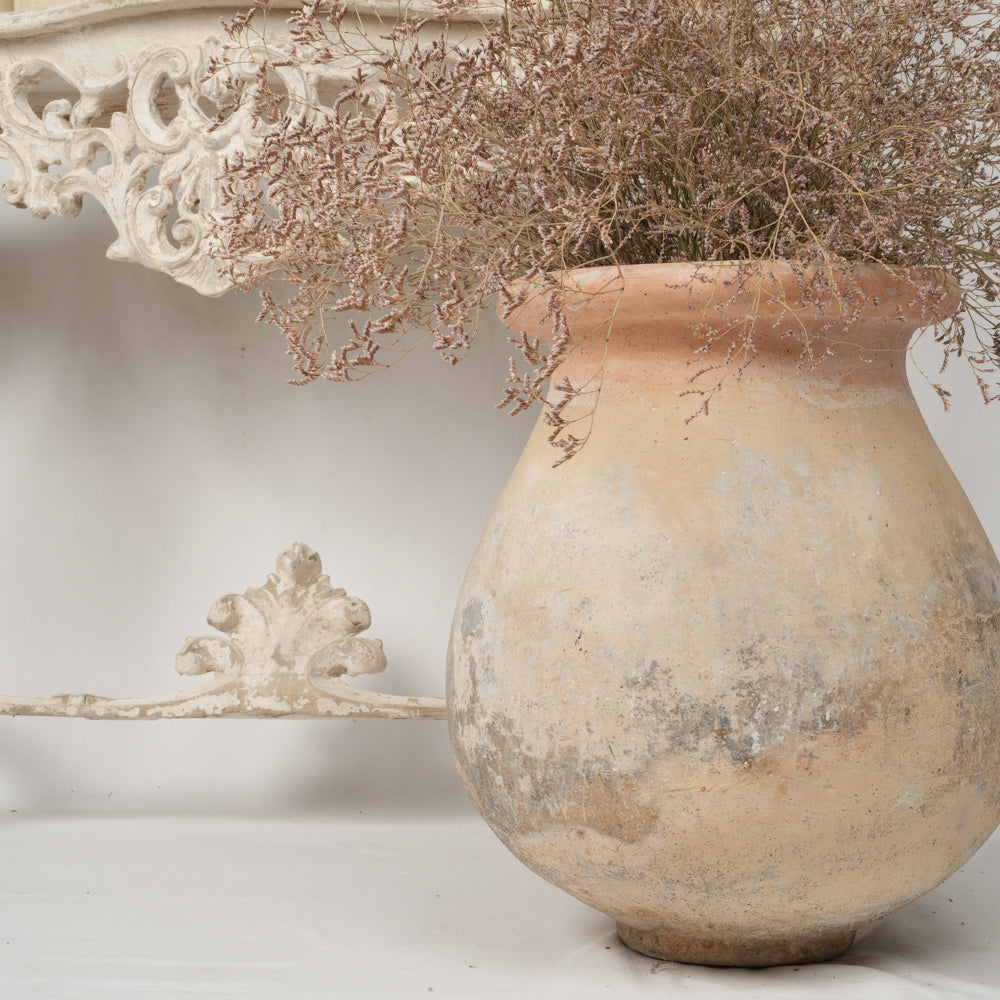 Classic Mediterranean Biot Clay Jar