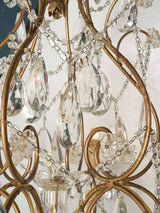 Refined Antique Murano Glass Chandelier