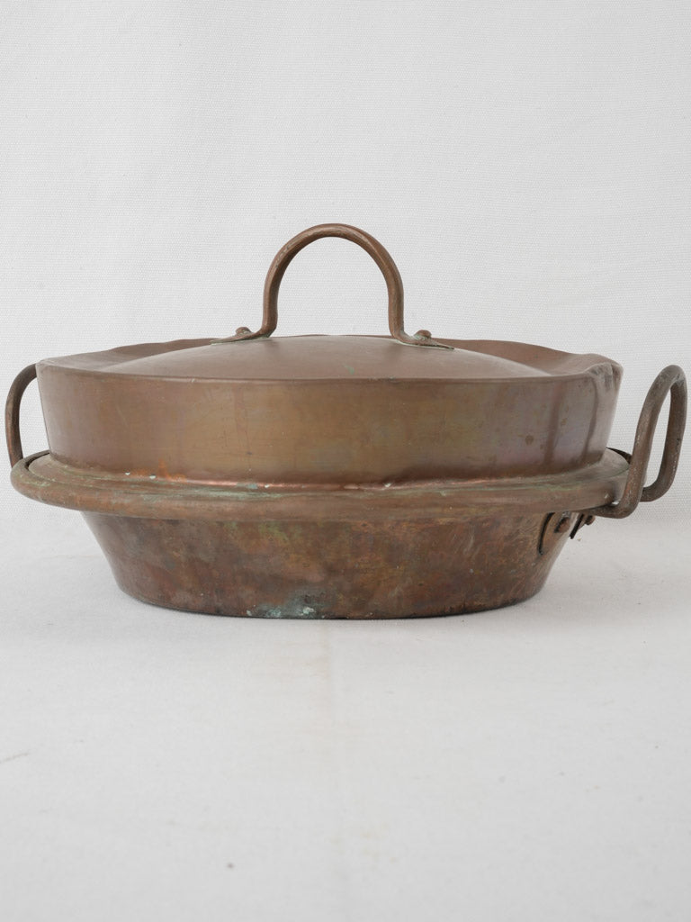 Classic, 19th-century, French, copper, baking pot