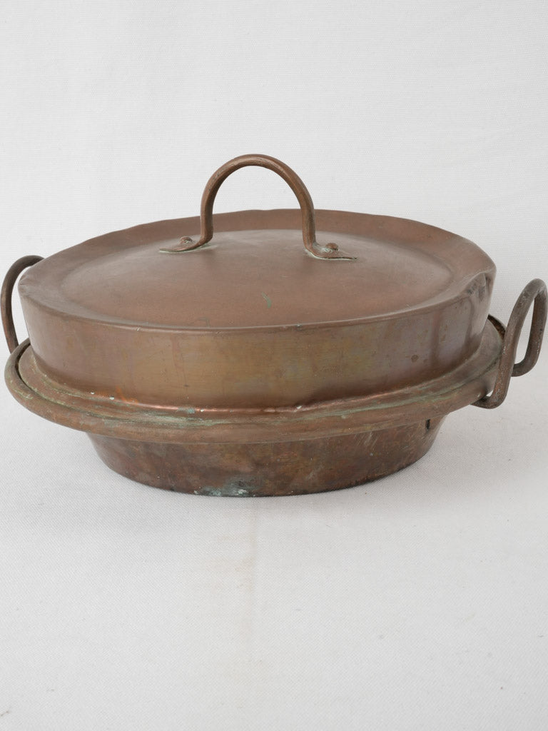 Traditional, 1800s, French, copper, steamer