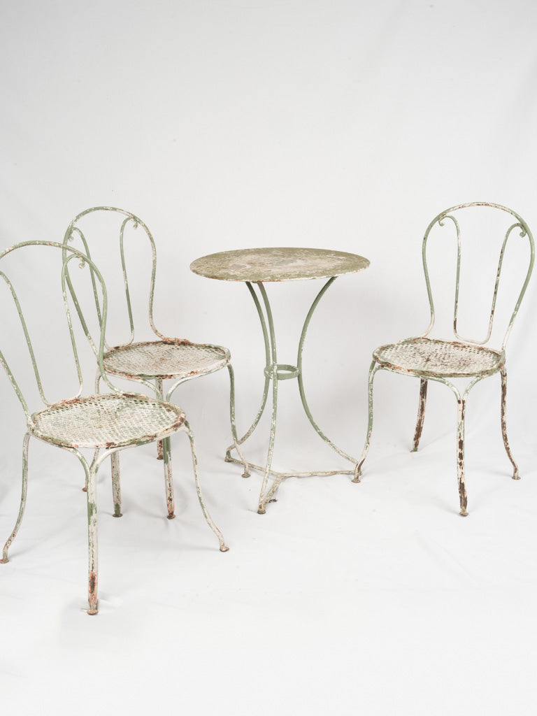 Weathered, Charming, Antique Round Table