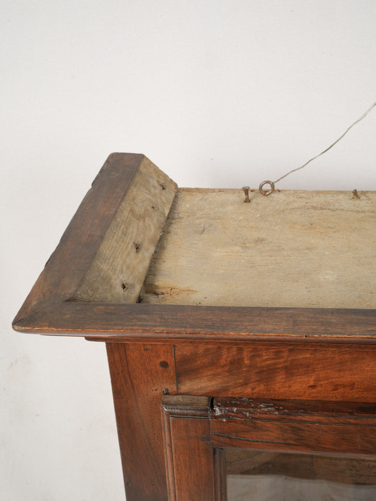 Classic patinated wooden cabinet