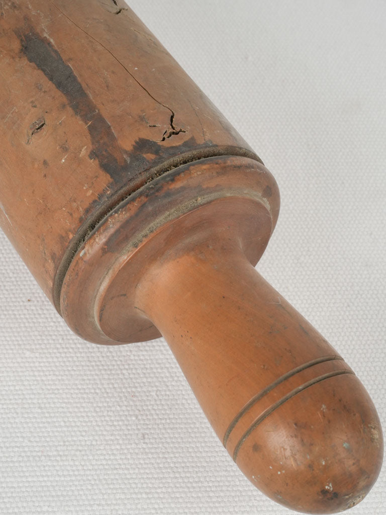 Authentic antique French rolling pin