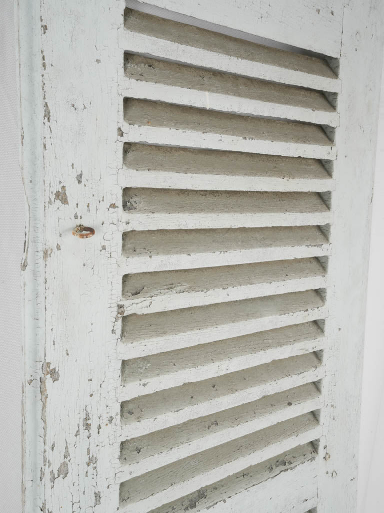 Authentic period piece Burgundy shutters