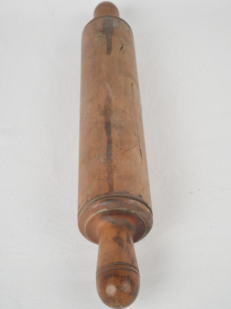 Elegant French wood rolling pin