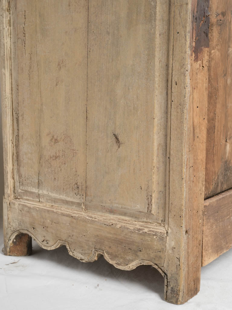 Classic light-painted 18th-century secretary