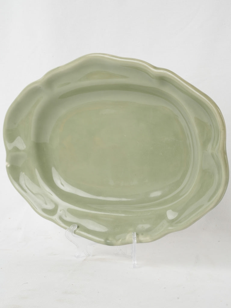 Traditional French pottery platter