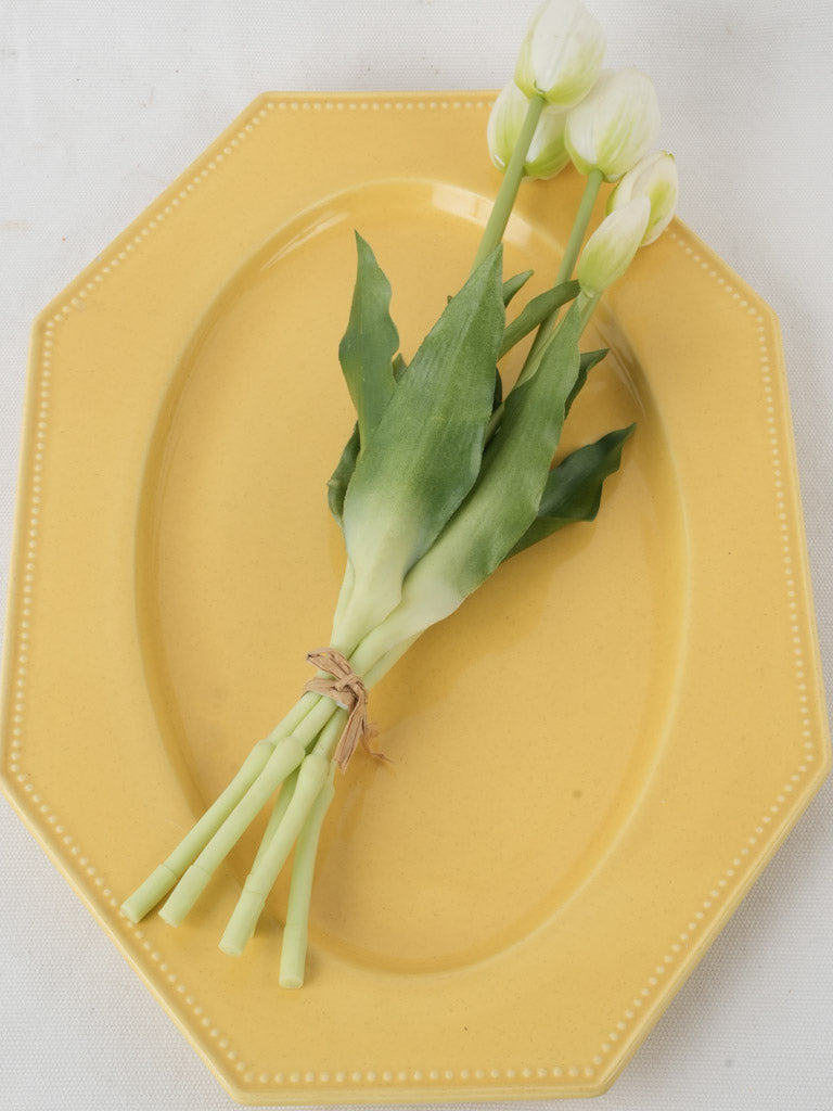 Rustic oval Poët-Laval serving dish