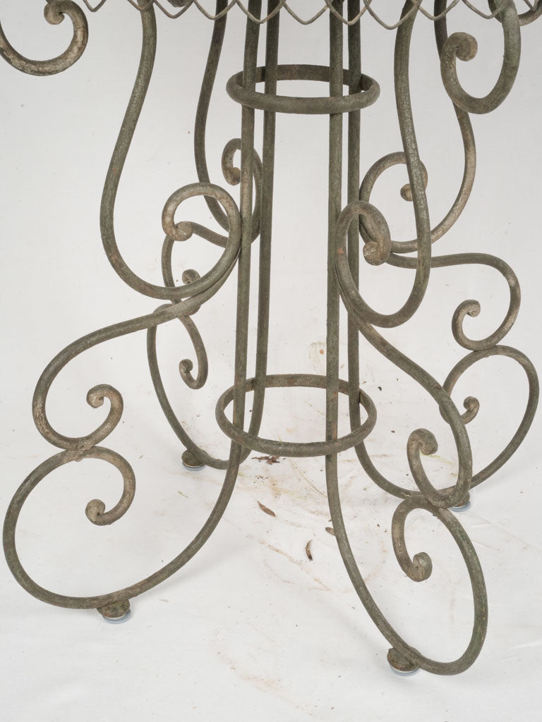 Delicate French garden plant stand