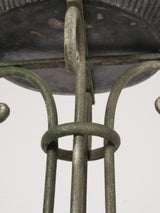 Antique French Wrought Iron Two-Tiered Plant Stand, 50¾"