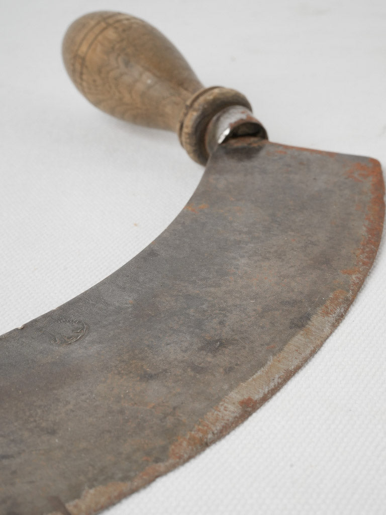 Time-worn French farmhouse culinary knife