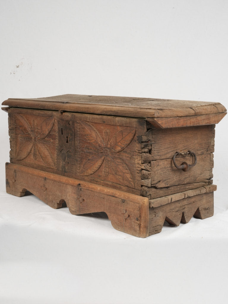 Rustic Toy Chest with Vintage Appeal