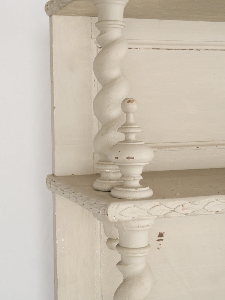 Farmhouse-style plate dresser