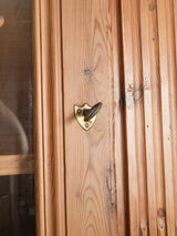 19th-Century French Pine Hutch Bookcase, 102¾" x 59¾"