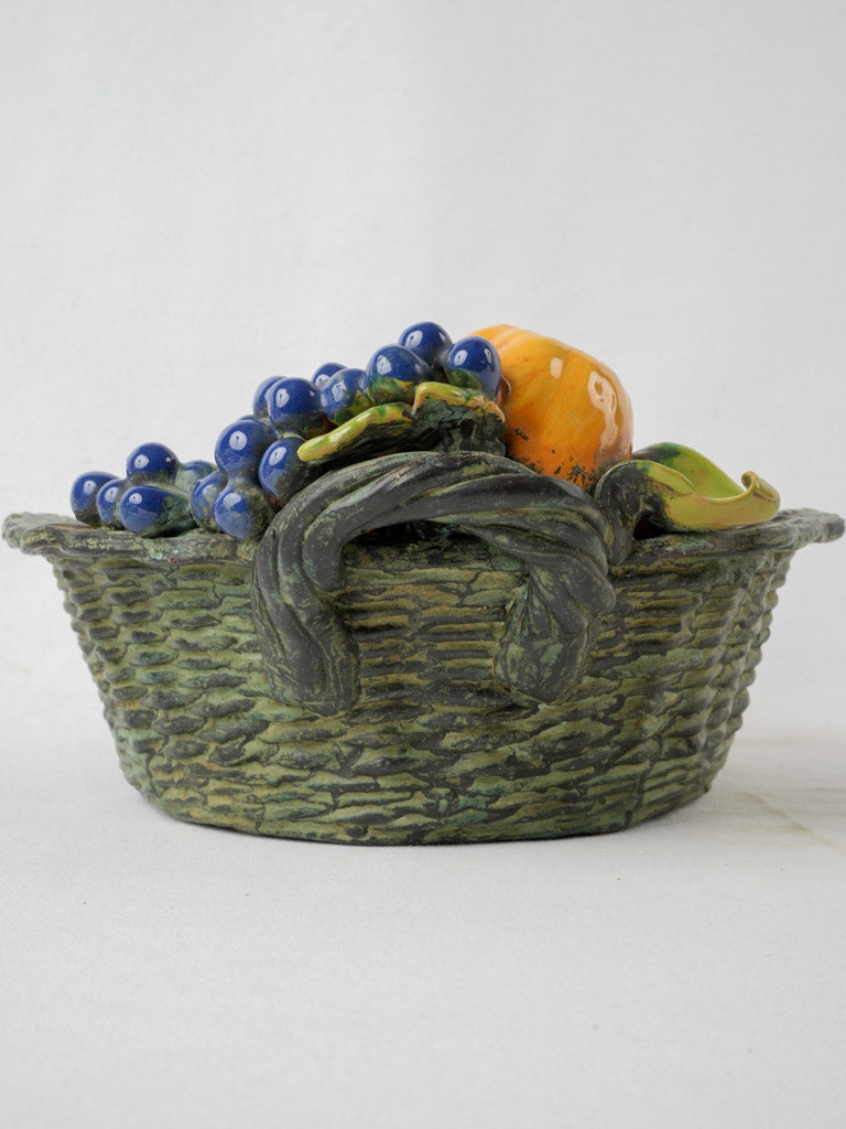 Provencal vintage ceramic bowl