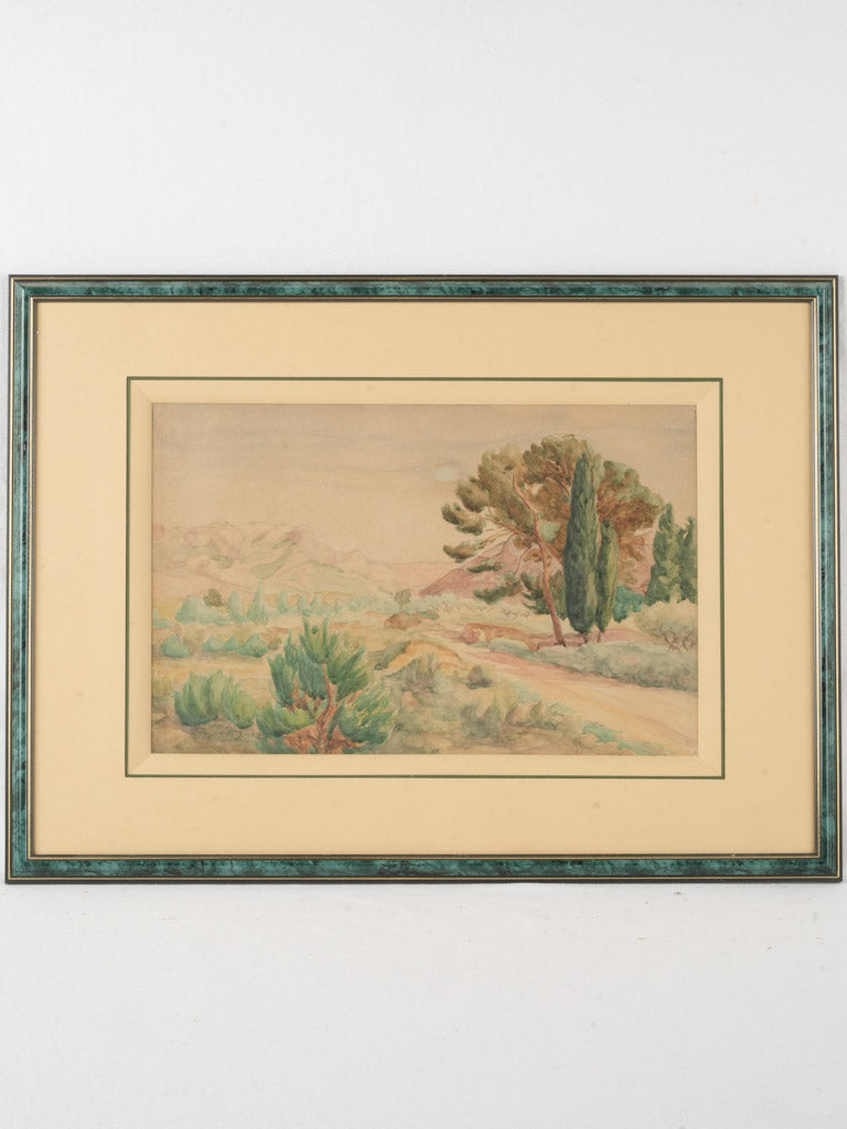 Serene Provençal landscape painting