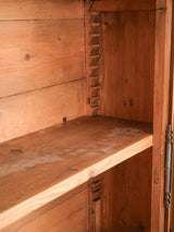 19th-Century French Pine Hutch Bookcase, 102¾" x 59¾"