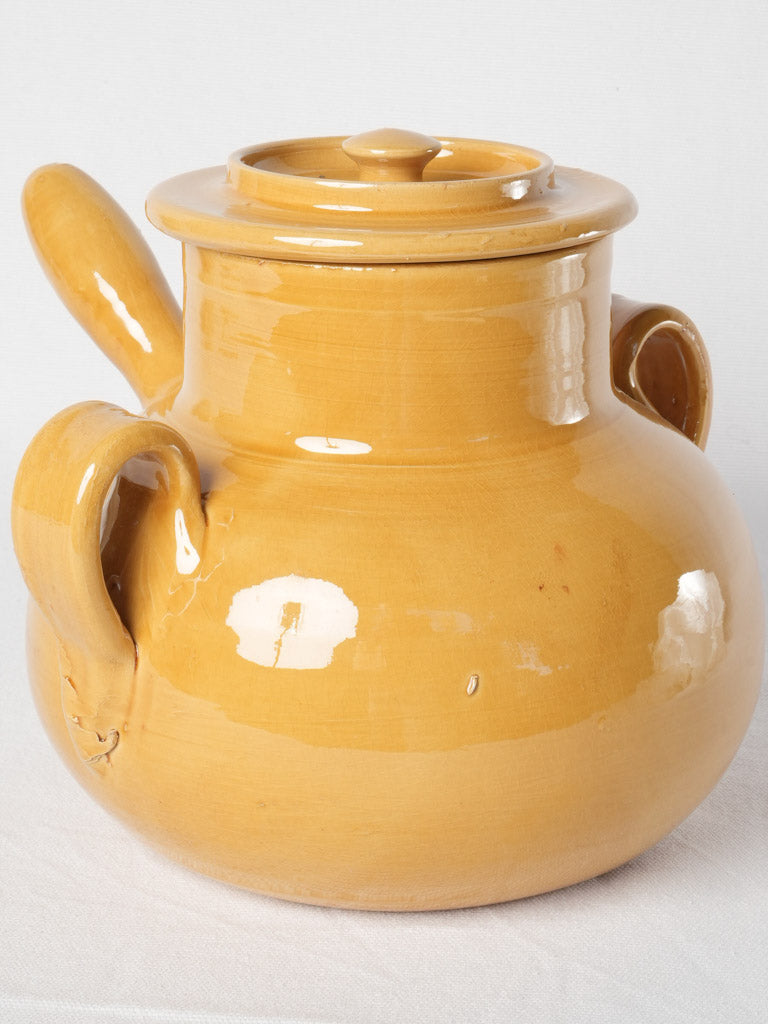 Traditional, French, ceramic cooking pot