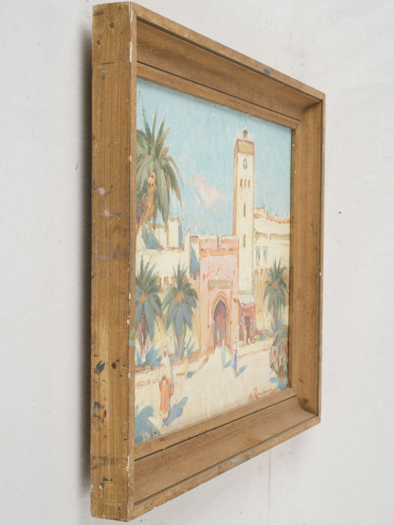 Moroccan impressionist artwork grand entrance